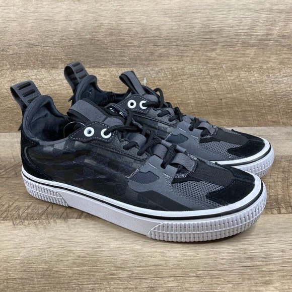 Vans Shoes - VANS Overt CC ComfyCush Checker Checkerboard Black Mens 7.5 Womens 9 NEW RARE